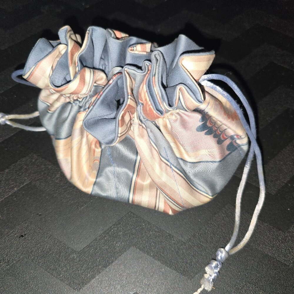 Drawstring Travel Jewelry/Makeup Organizer Pouch
